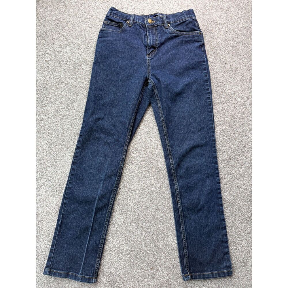 Basic Editions Boys Adjustable Jeans Size 14